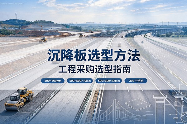 平舆沉降板选择方法