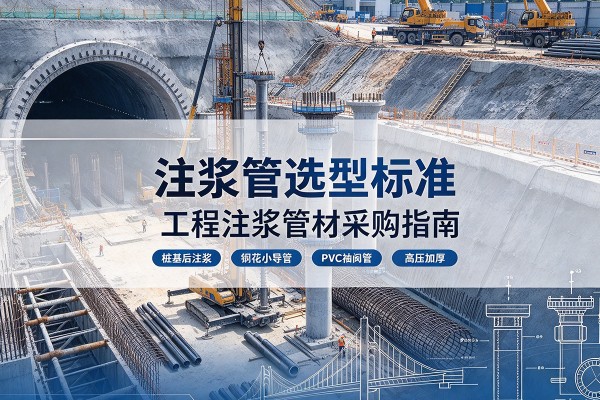 平舆注浆管选型标准
