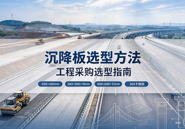 平舆沉降板选择方法